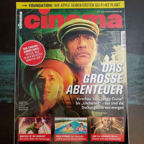 Cinema 2021 jungle cruise - cinema, 07/2021,
