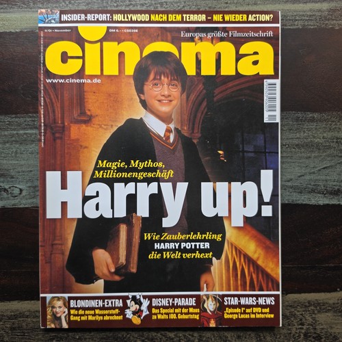 Cinema 2001 harry potter - harry,