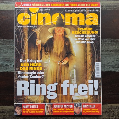 Cinema 2001 herr der - 12/2001,,
